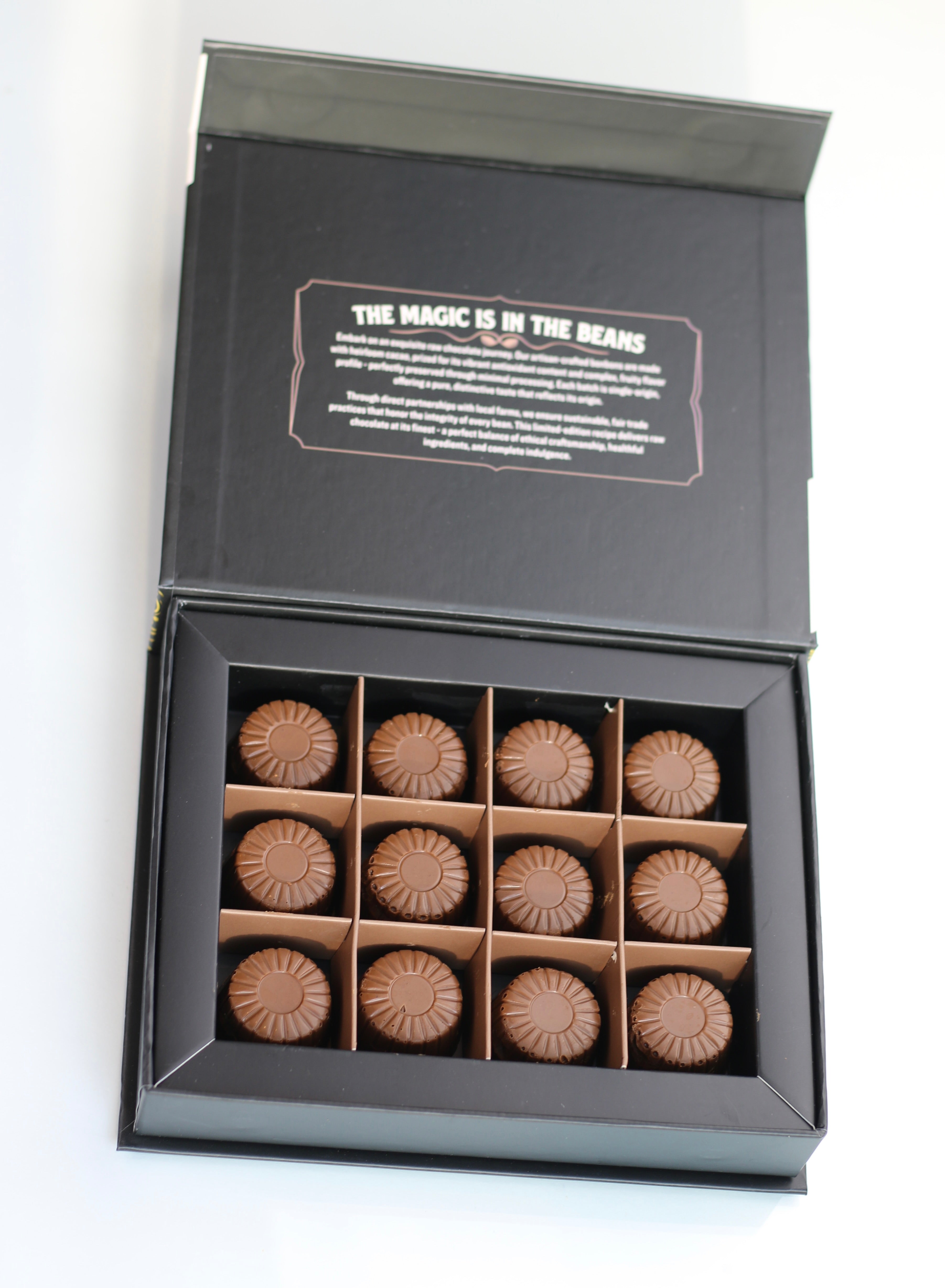 Rawmio Coconut Milk Chocolate Bonbons, 12ea