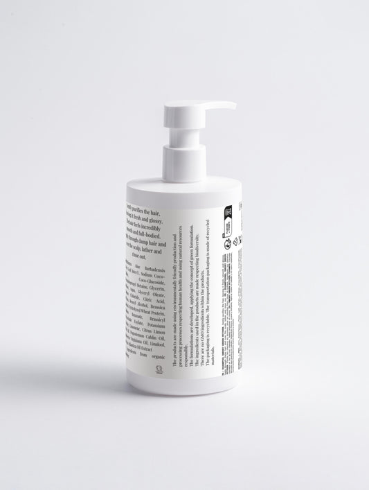 Glossy Smoky Green Vetiver Shampoo