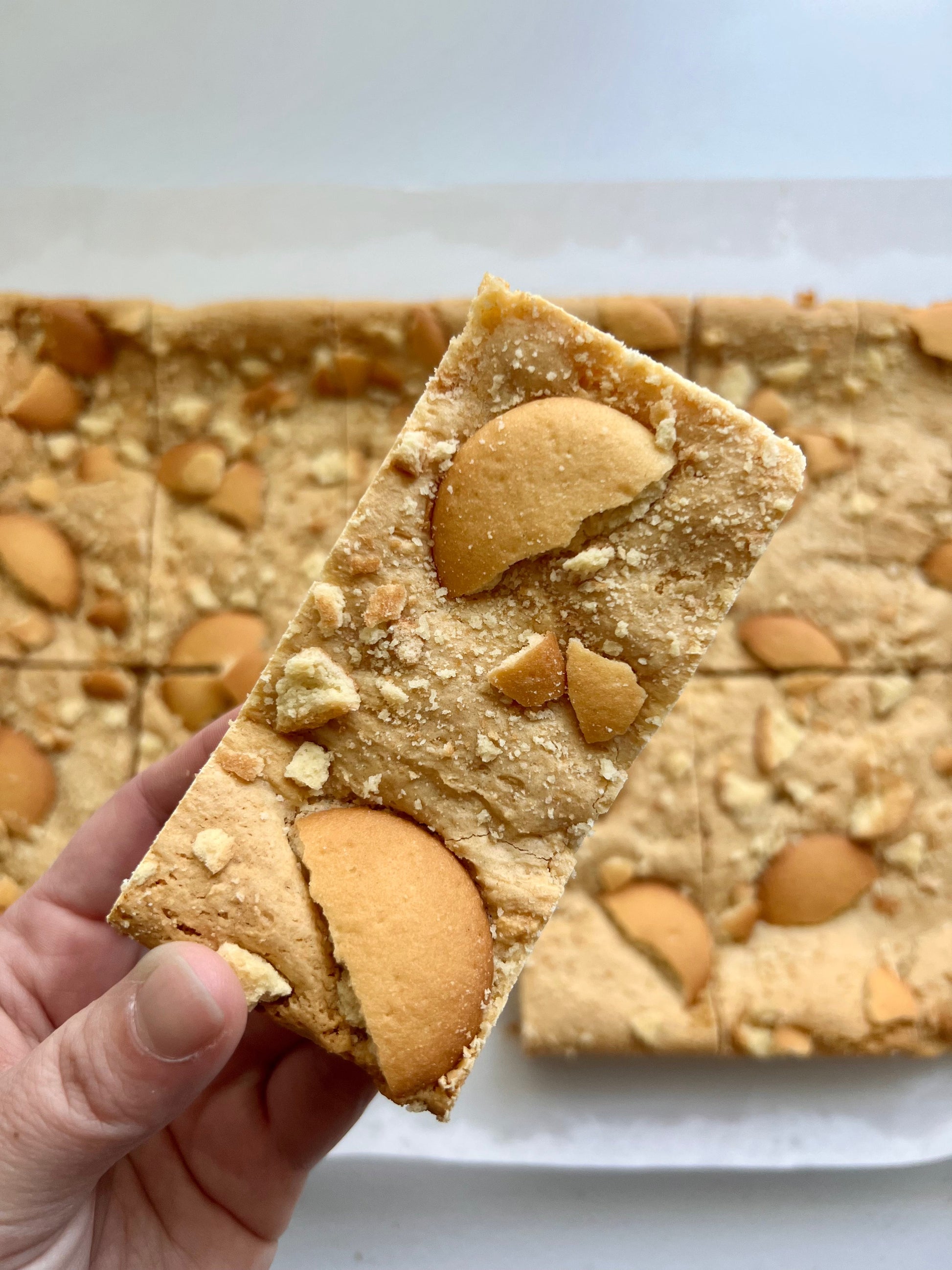 Banana Pudding Blondies - Crex