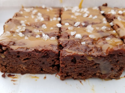 Salted Caramel Brownies - Crex